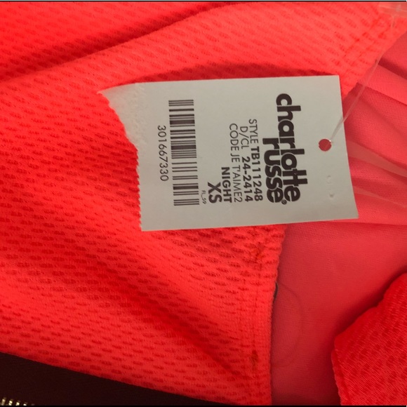 Charolette Russe Neon Pink Party Dress - Picture 5 of 5